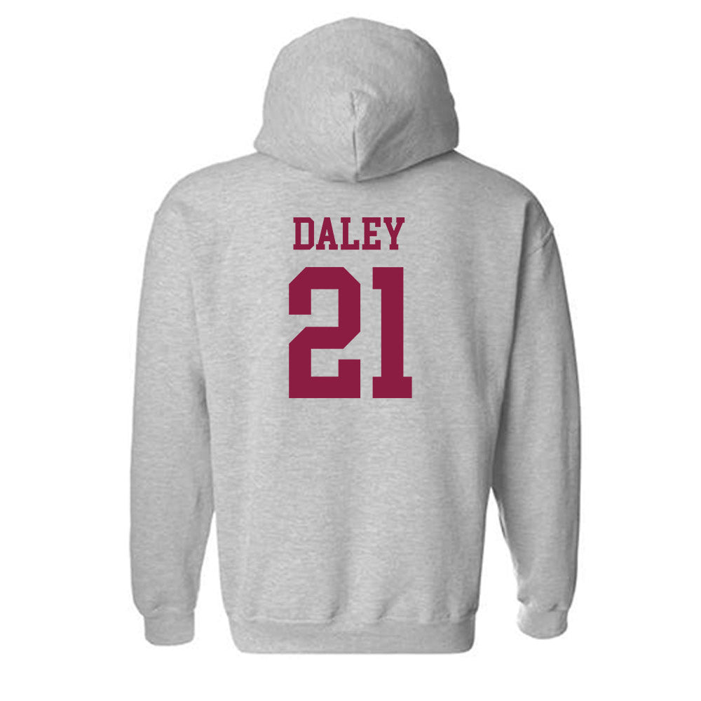 Virginia Tech - NCAA Women's Basketball : Melannie Daley - Fashion Shersey Hooded Sweatshirt-1