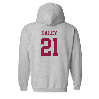 Virginia Tech - NCAA Women's Basketball : Melannie Daley - Fashion Shersey Hooded Sweatshirt-1