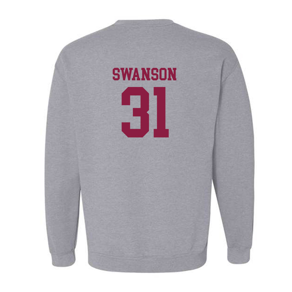 Virginia Tech - NCAA Women's Basketball : Sophie Swanson - Fashion Shersey Crewneck Sweatshirt-1