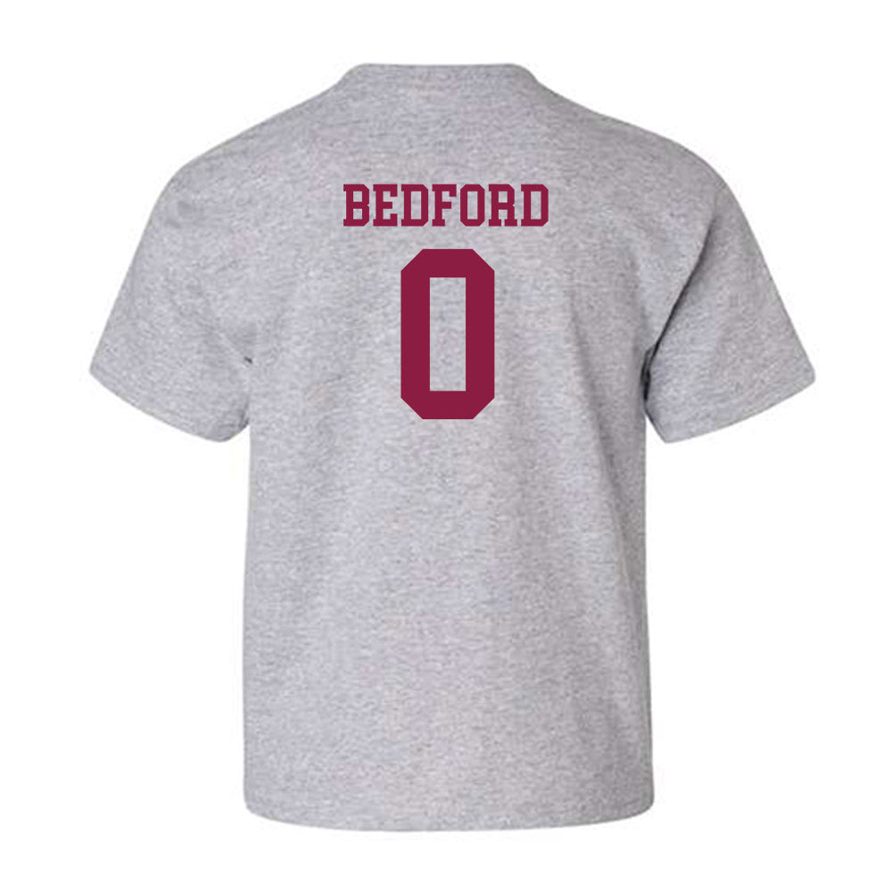 Virginia Tech - NCAA Men's Basketball : Jailen Bedford - Fashion Shersey Youth T-Shirt-1