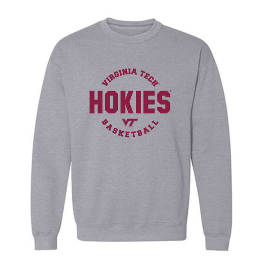 Virginia Tech - NCAA Men's Basketball : Amani Hansberry - Fashion Shersey Crewneck Sweatshirt-0