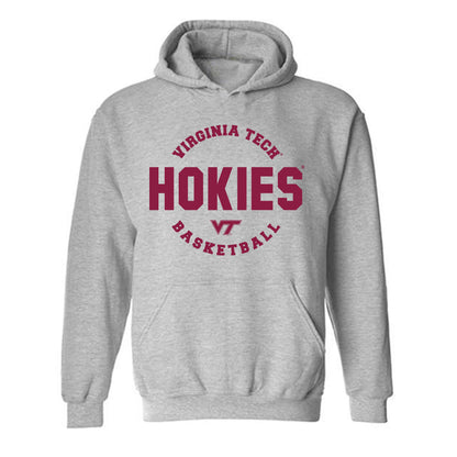 Virginia Tech - NCAA Women's Basketball : Alyssa Latham - Fashion Shersey Hooded Sweatshirt-0