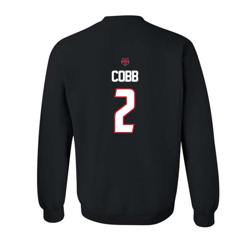 Arkansas State - NCAA Football : Chauncy Cobb - Crewneck Sweatshirt-1