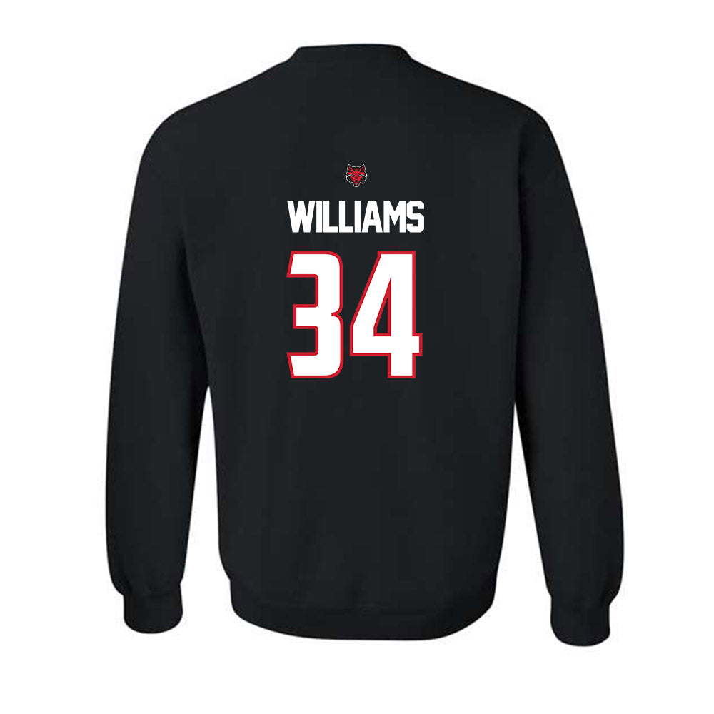 Arkansas State - NCAA Football : Marquis Williams - Crewneck Sweatshirt-1