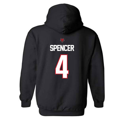 Arkansas State - NCAA Football : Devin Spencer - Hooded Sweatshirt-1
