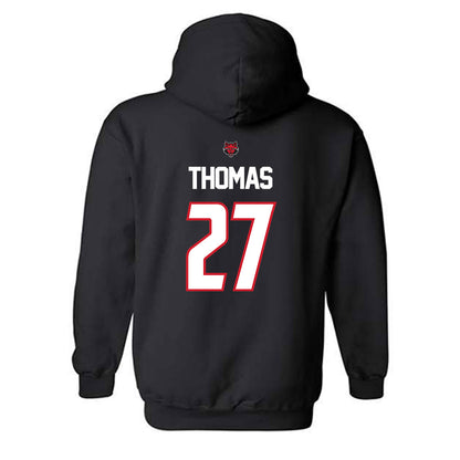 Arkansas State - NCAA Football : AJ Thomas - Hooded Sweatshirt-1