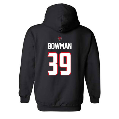 Arkansas State - NCAA Football : Ethan Bowman - Hooded Sweatshirt-1