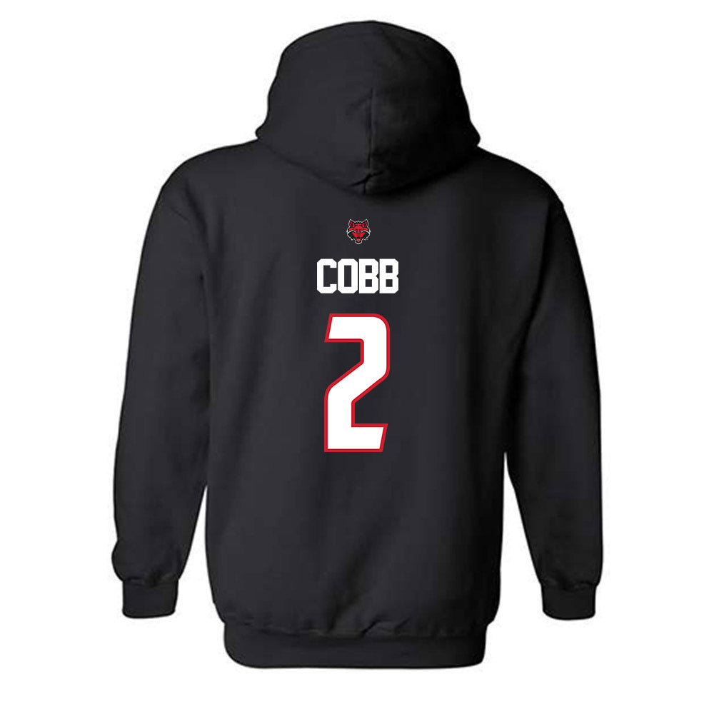Arkansas State - NCAA Football : Chauncy Cobb - Hooded Sweatshirt-1