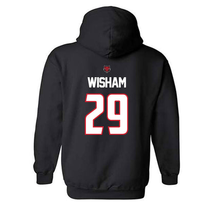 Arkansas State - NCAA Football : Luke Wisham - Hooded Sweatshirt-1
