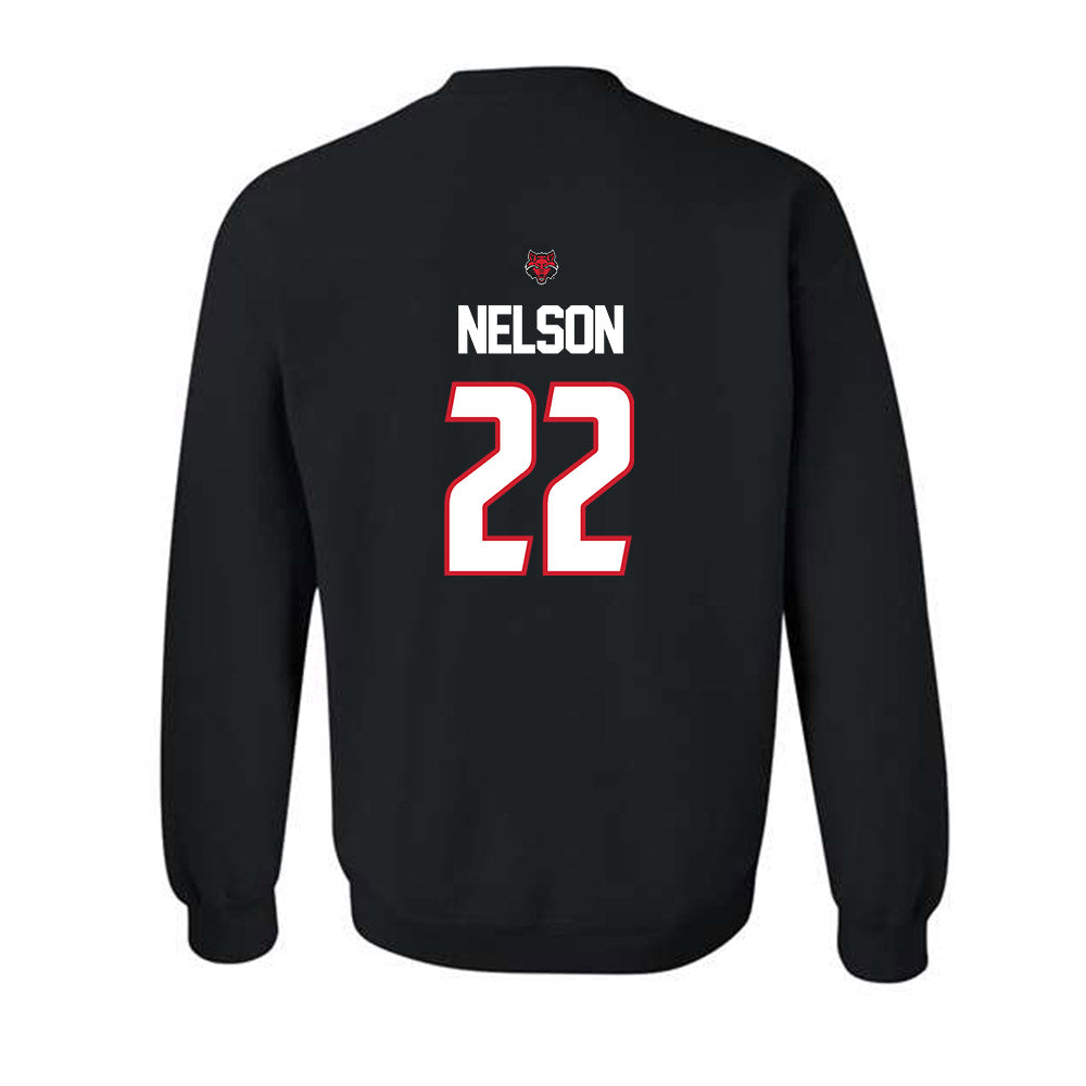 Arkansas State - NCAA Football : Nigel Nelson - Crewneck Sweatshirt-1