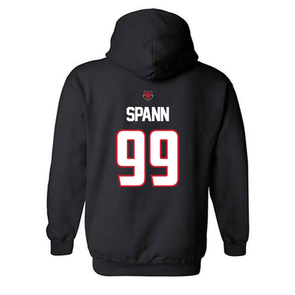 Arkansas State - NCAA Football : Tj Spann - Hooded Sweatshirt-1
