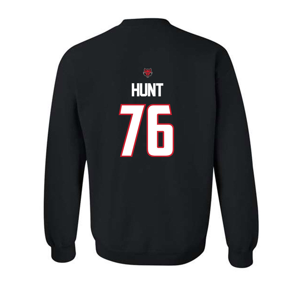 Arkansas State - NCAA Football : Trason Hunt - Crewneck Sweatshirt