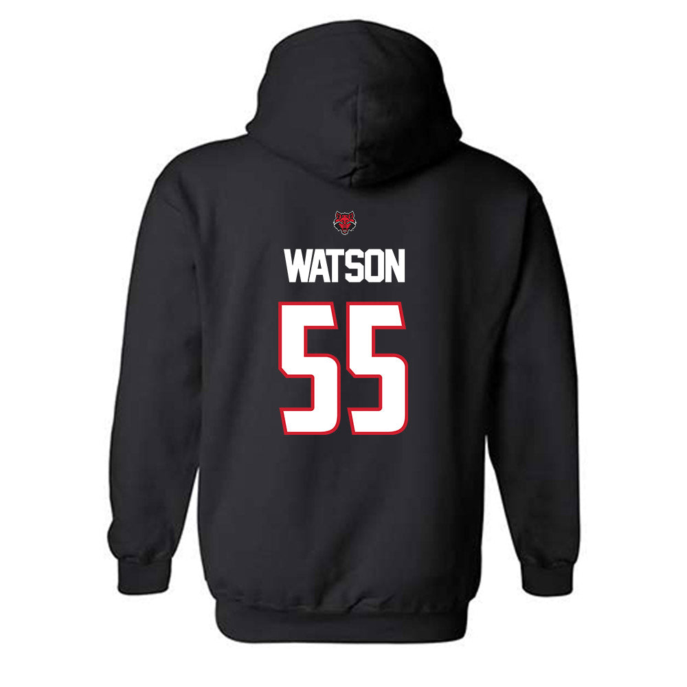 Arkansas State - NCAA Football : Aleric Watson - Hooded Sweatshirt-1