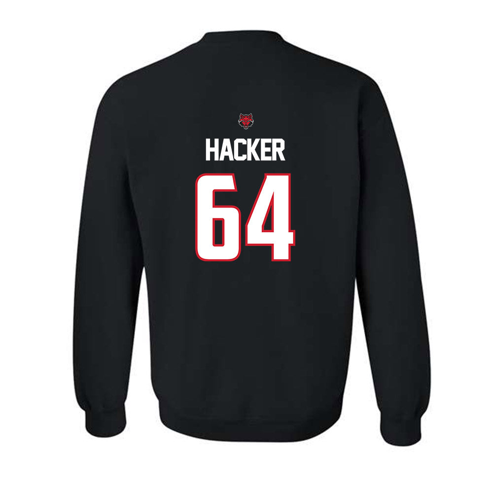 Arkansas State - NCAA Football : Noah Hacker - Crewneck Sweatshirt-1