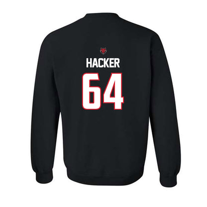 Arkansas State - NCAA Football : Noah Hacker - Crewneck Sweatshirt-1