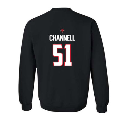 Arkansas State - NCAA Football : Cade Channell - Crewneck Sweatshirt-1