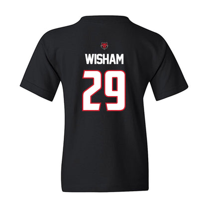 Arkansas State - NCAA Football : Luke Wisham - Youth T-Shirt-1