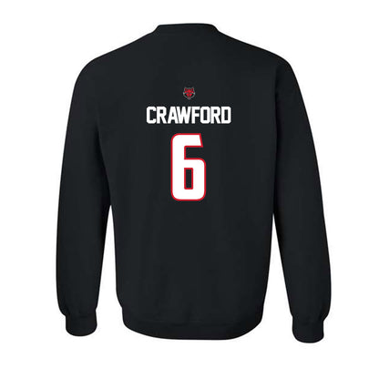 Arkansas State - NCAA Football : Ethan Crawford - Crewneck Sweatshirt-1