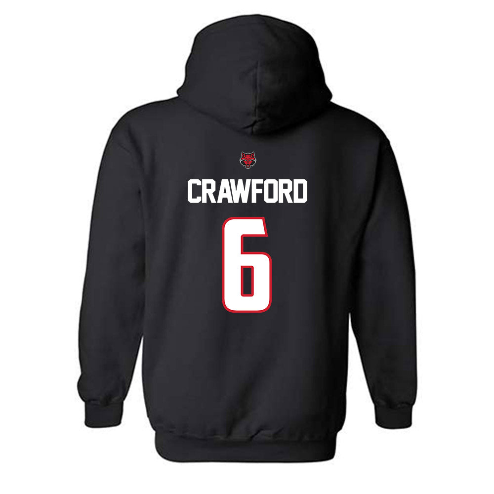 Arkansas State - NCAA Football : Ethan Crawford - Hooded Sweatshirt-1