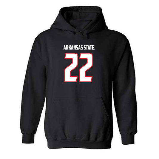 Arkansas State - NCAA Football : Nigel Nelson - Hooded Sweatshirt-0