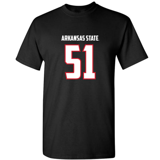 Arkansas State - NCAA Football : Cade Channell - T-Shirt-0