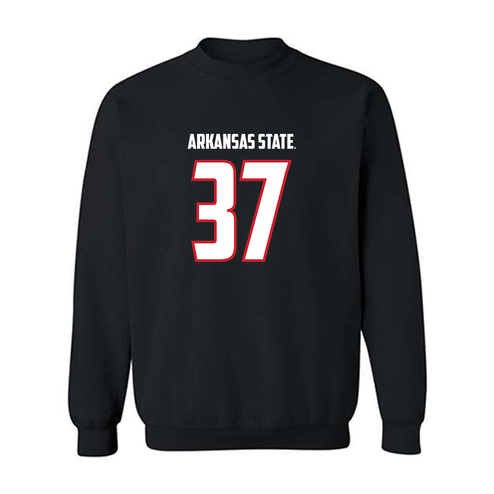 Arkansas State - NCAA Football : Ashton Moore - Crewneck Sweatshirt-0