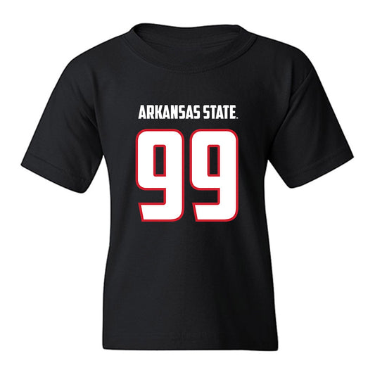 Arkansas State - NCAA Football : Tj Spann - Youth T-Shirt-0