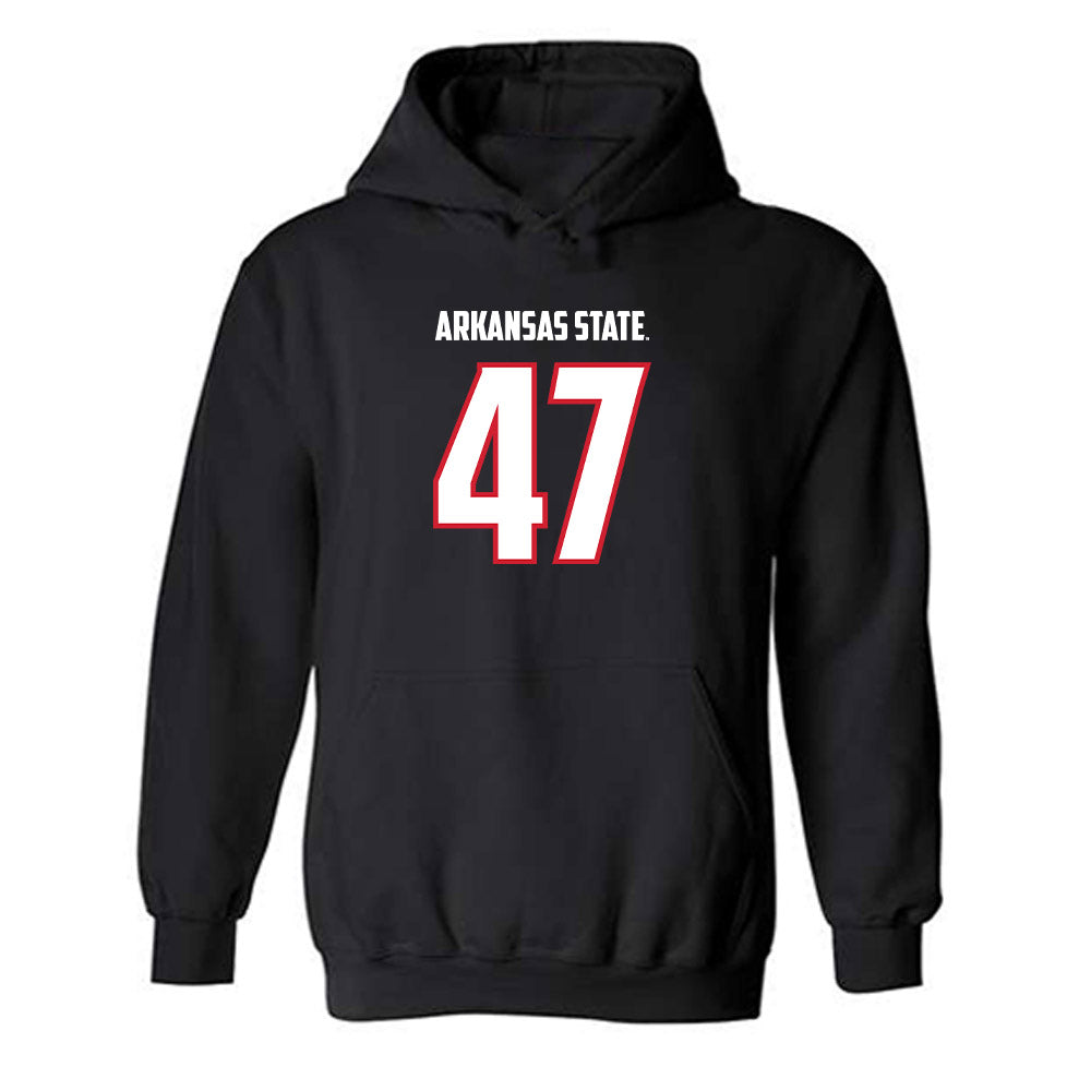Arkansas State - NCAA Football : Melvin Bridges III - Hooded Sweatshirt-0