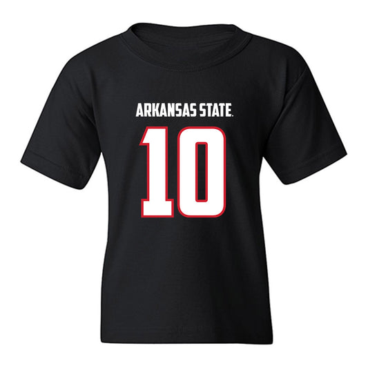Arkansas State - NCAA Football : Tony Carter - Youth T-Shirt-0