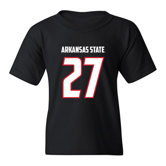 Arkansas State - NCAA Football : AJ Thomas - Youth T-Shirt-0