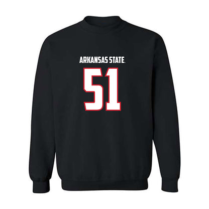 Arkansas State - NCAA Football : Cade Channell - Crewneck Sweatshirt-0