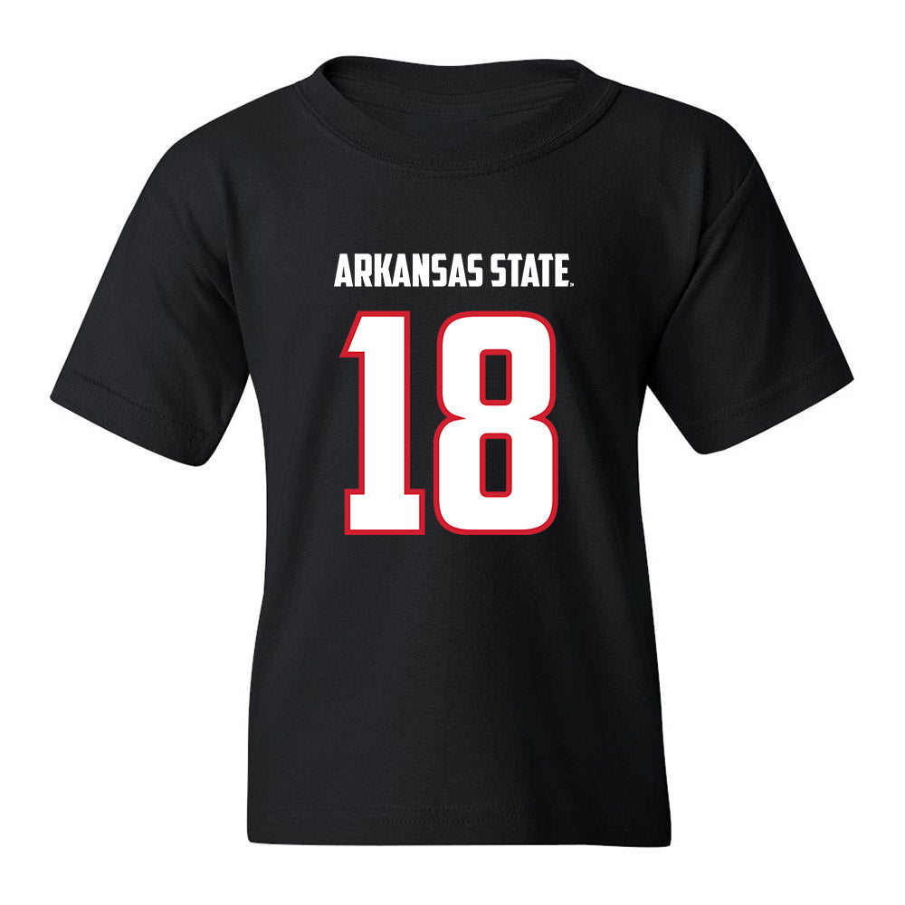 Arkansas State - NCAA Football : Kyle Williams - Youth T-Shirt
