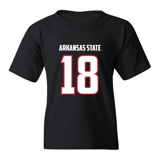 Arkansas State - NCAA Football : Kyle Williams - Youth T-Shirt