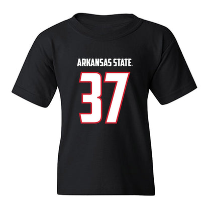 Arkansas State - NCAA Football : Ashton Moore - Youth T-Shirt-0