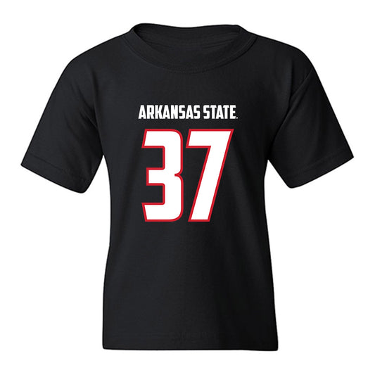 Arkansas State - NCAA Football : Ashton Moore - Youth T-Shirt-0
