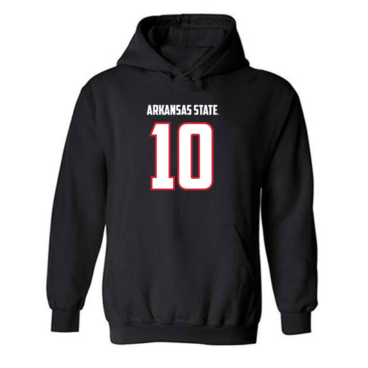 Arkansas State - NCAA Football : Jaylen Bonelli - Hooded Sweatshirt-0