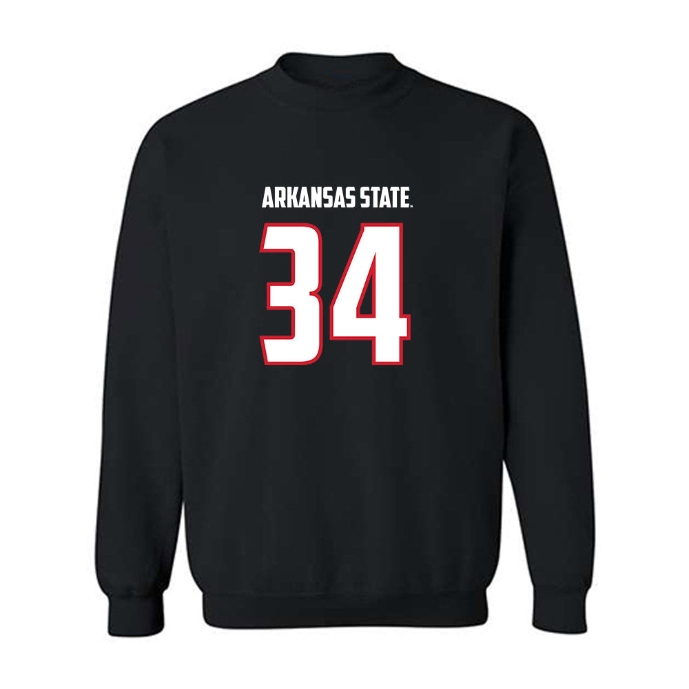 Arkansas State - NCAA Football : Marquis Williams - Crewneck Sweatshirt-0
