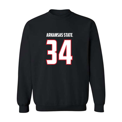 Arkansas State - NCAA Football : Marquis Williams - Crewneck Sweatshirt-0