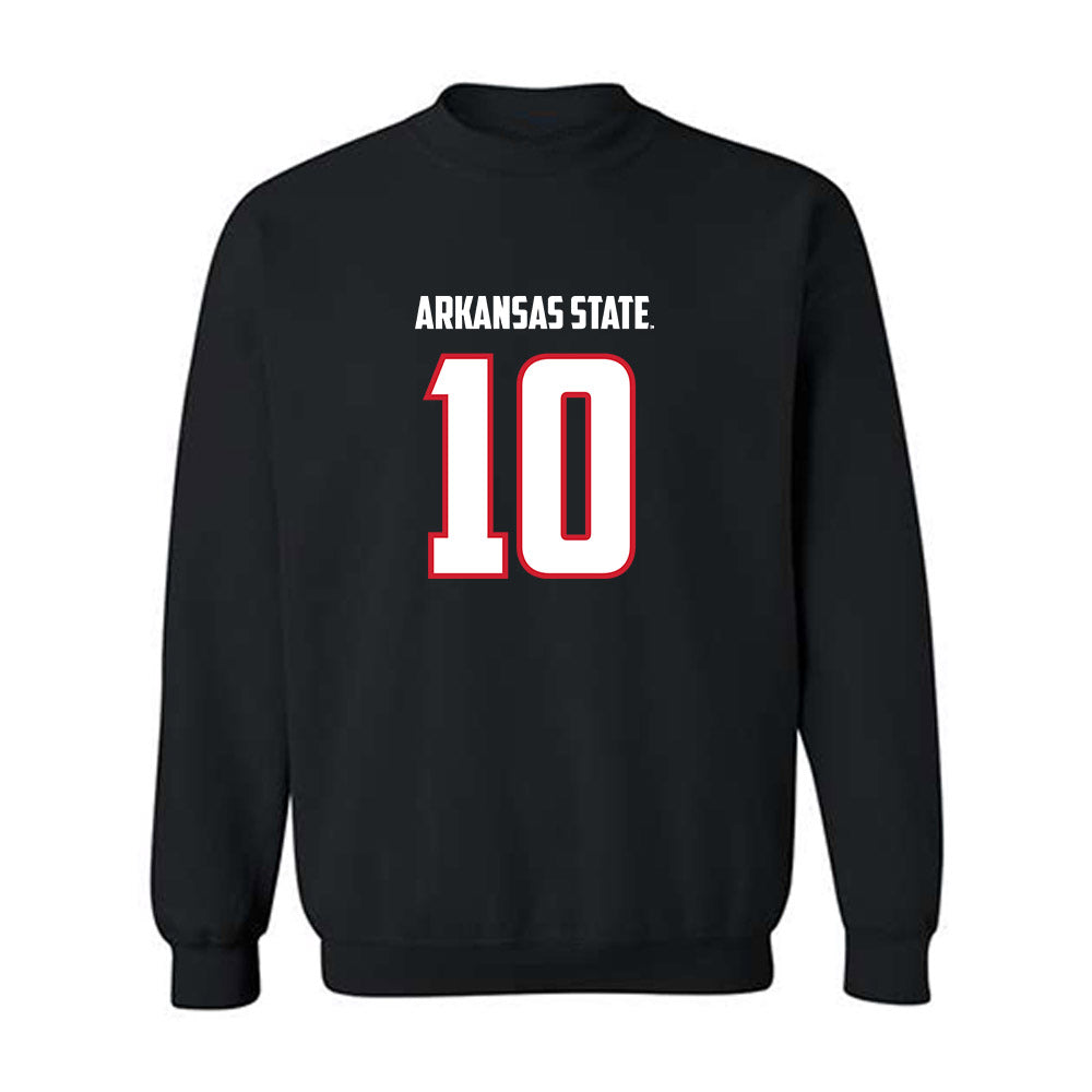 Arkansas State - NCAA Football : Tony Carter - Crewneck Sweatshirt-0