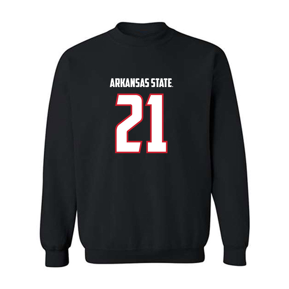 Arkansas State - NCAA Football : Deshaun Fedd - Crewneck Sweatshirt-0