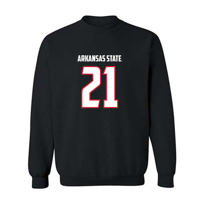 Arkansas State - NCAA Football : Deshaun Fedd - Crewneck Sweatshirt-0