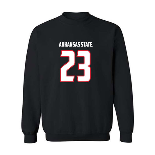 Arkansas State - NCAA Football : Solomon Baggett - Crewneck Sweatshirt-0