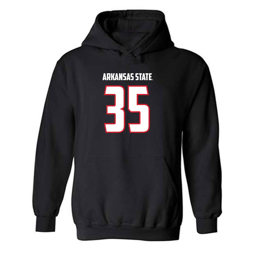 Arkansas State - NCAA Football : Rasheem Turner - Hooded Sweatshirt-0
