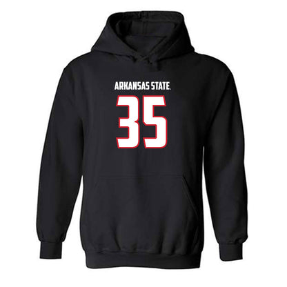 Arkansas State - NCAA Football : Rasheem Turner - Hooded Sweatshirt-0