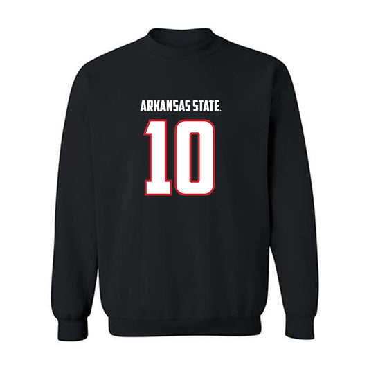 Arkansas State - NCAA Football : Tony Carter - Crewneck Sweatshirt-0