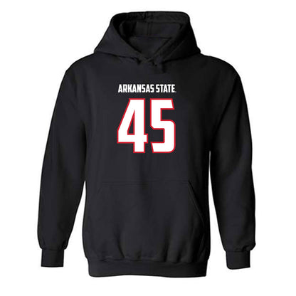 Arkansas State - NCAA Football : Nicolas Kalume - Hooded Sweatshirt-0