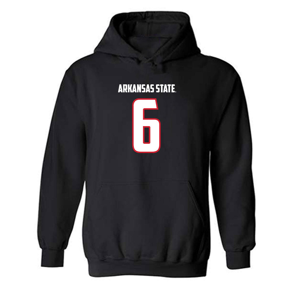 Arkansas State - NCAA Football : AG McGhee - Hooded Sweatshirt-0