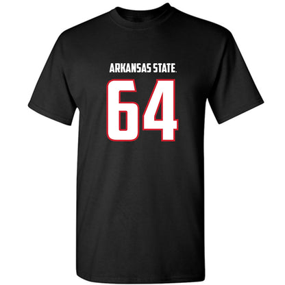 Arkansas State - NCAA Football : Noah Hacker - T-Shirt-0