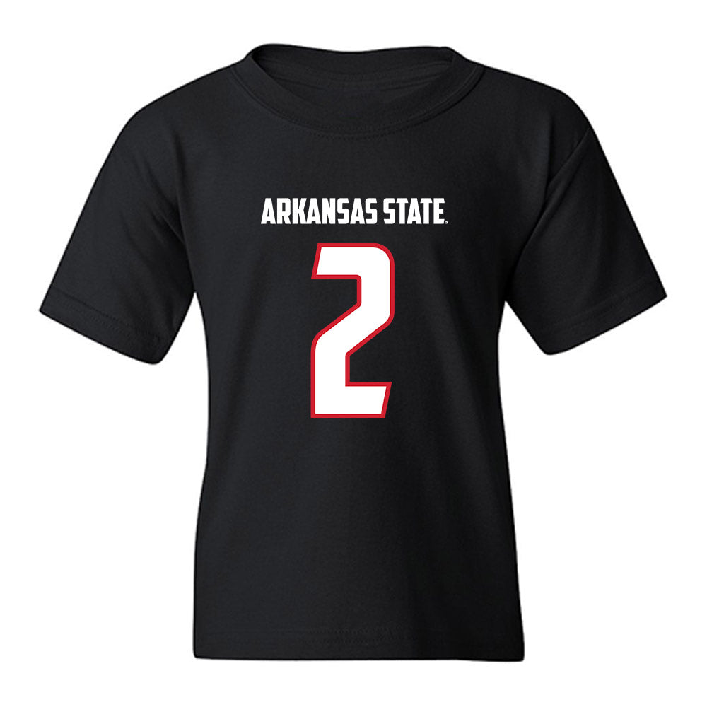 Arkansas State - NCAA Football : Chauncy Cobb - Youth T-Shirt-0
