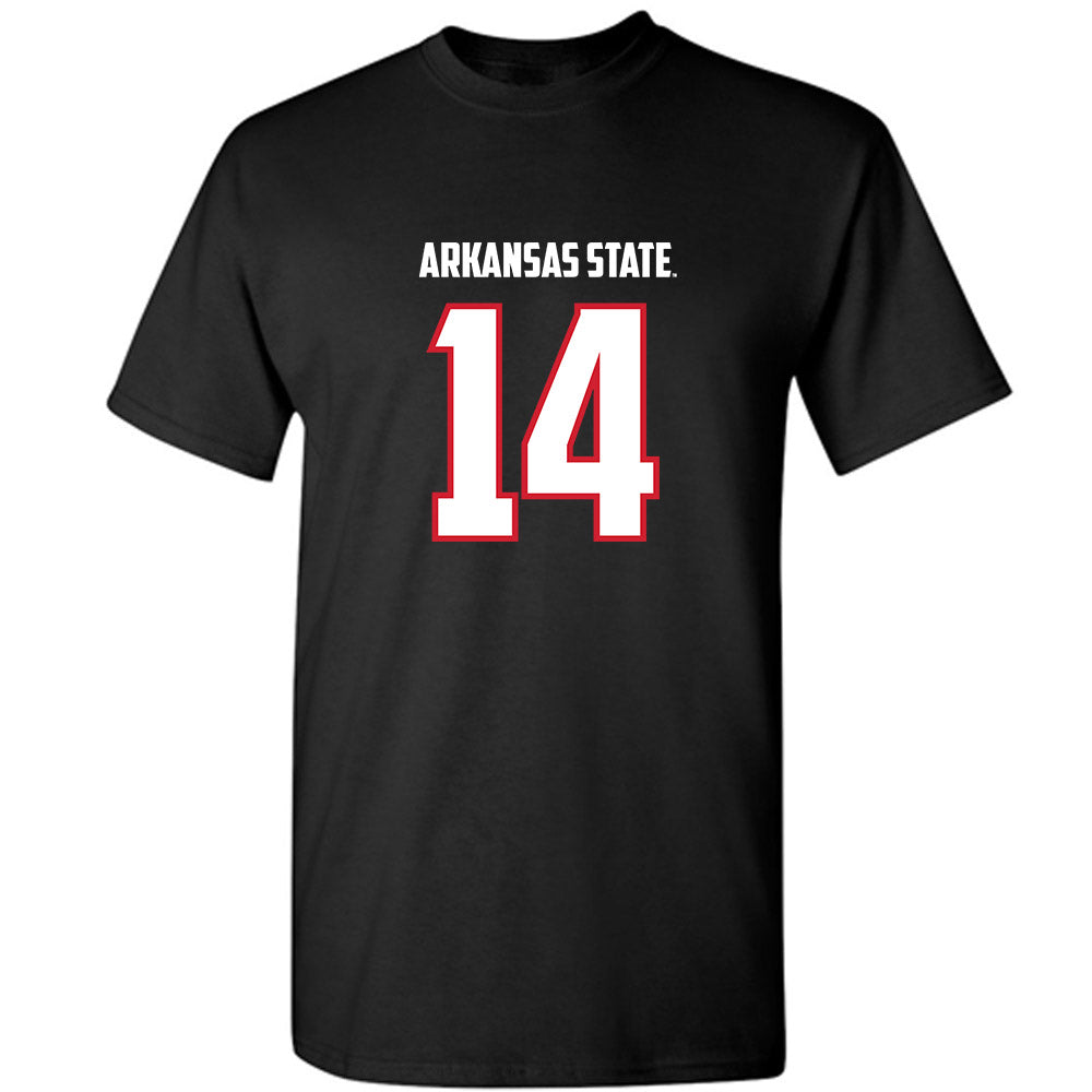 Arkansas State - NCAA Football : AJ Wallace - T-Shirt-0
